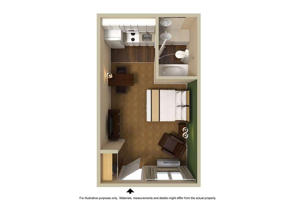 Extended Stay America Select Suites - Greensboro - Wendover Ave - Big Tree Way Номер фото